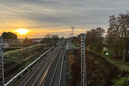 Visite de terrain de l'équipe de la SGPSO sur les Aménagements Ferroviaires au Nord de Toulouse (AFNT)